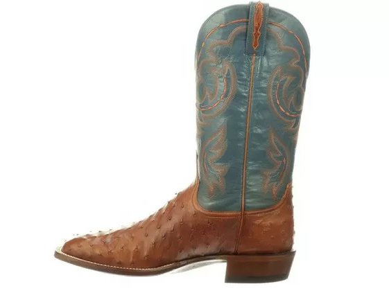 mexican ostrich boots
