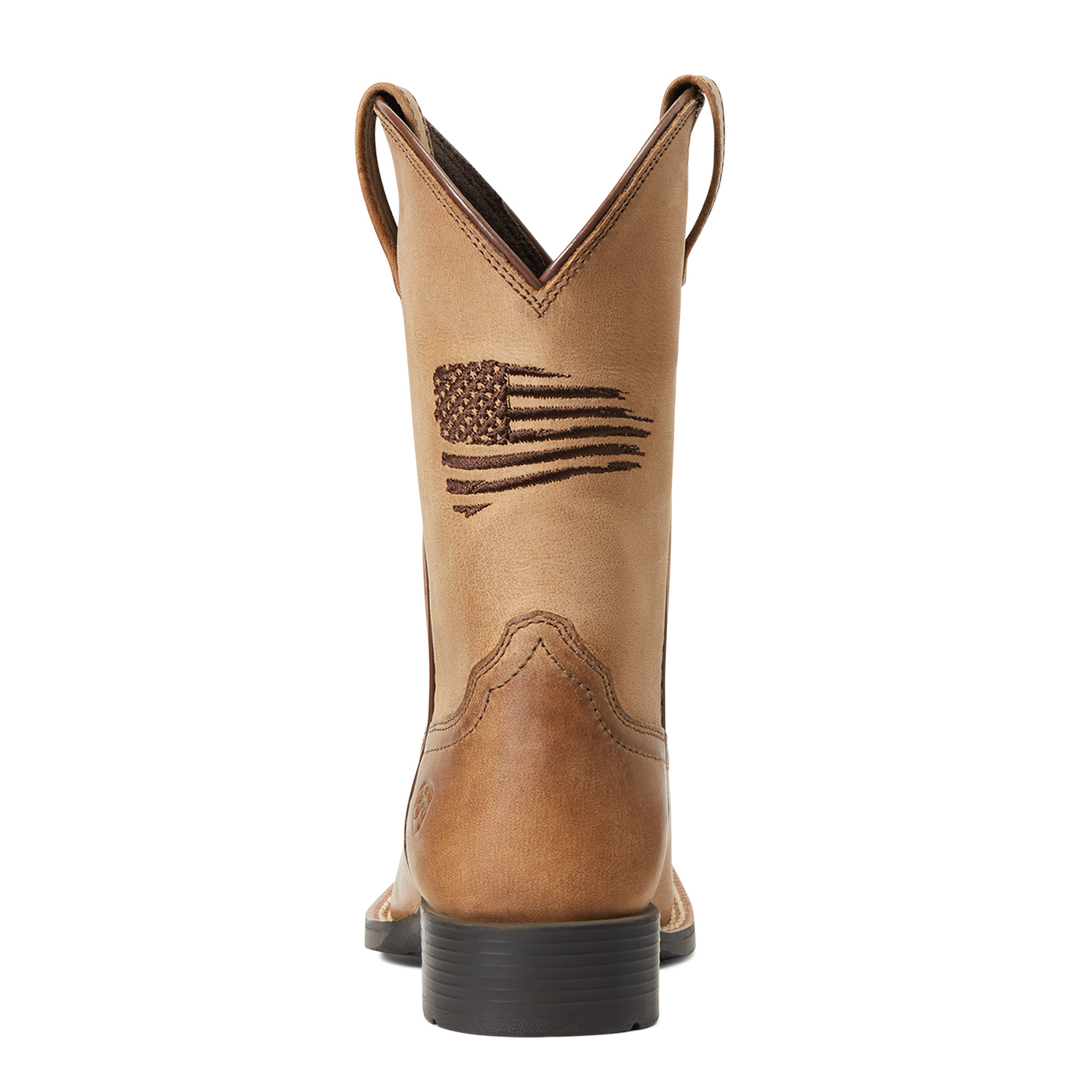 Youth Ariat Boot, Patriot II, Brown Vamp, Brown Shaft with  display picture 3