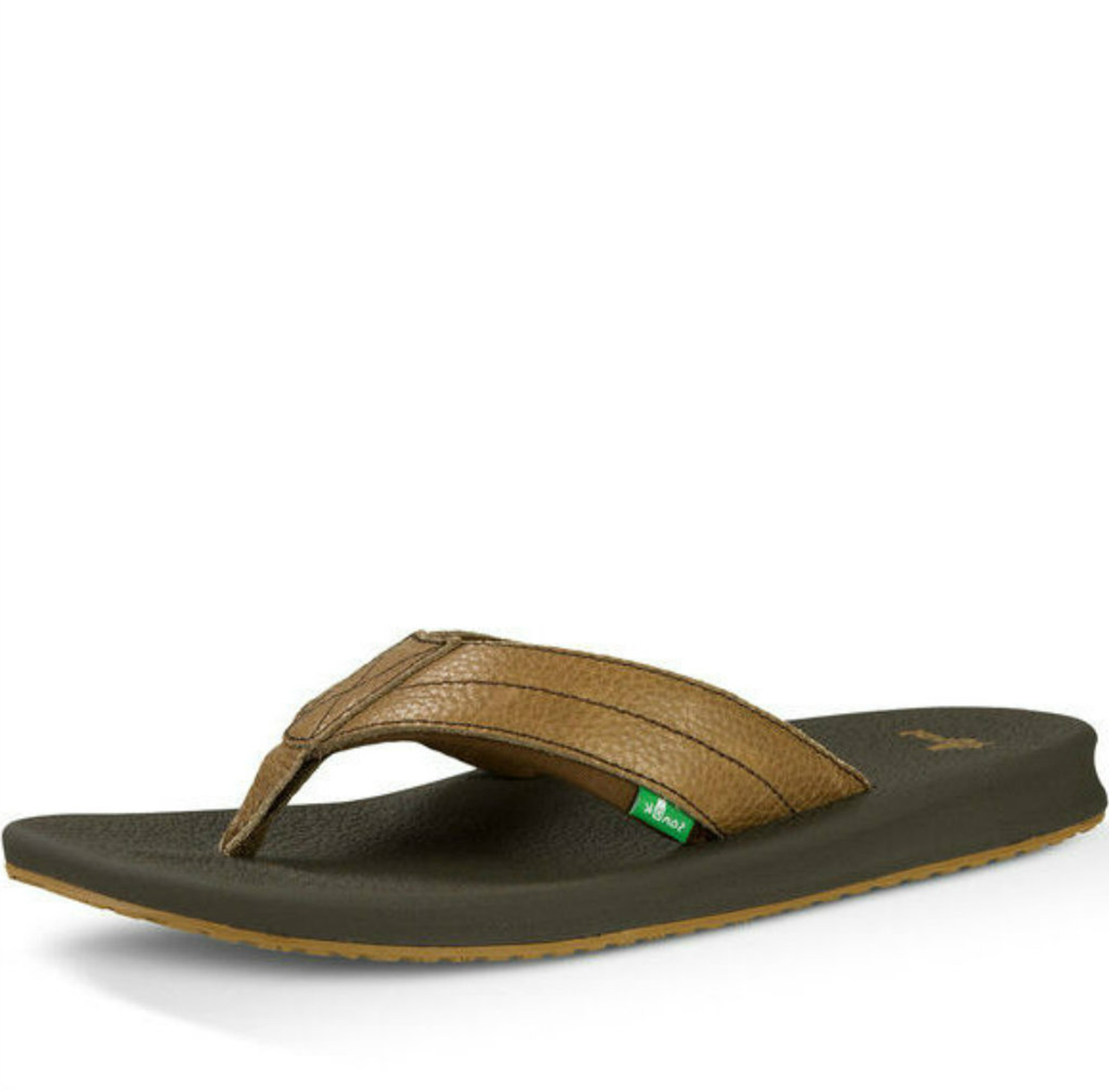 sanuk brumeister flip flop