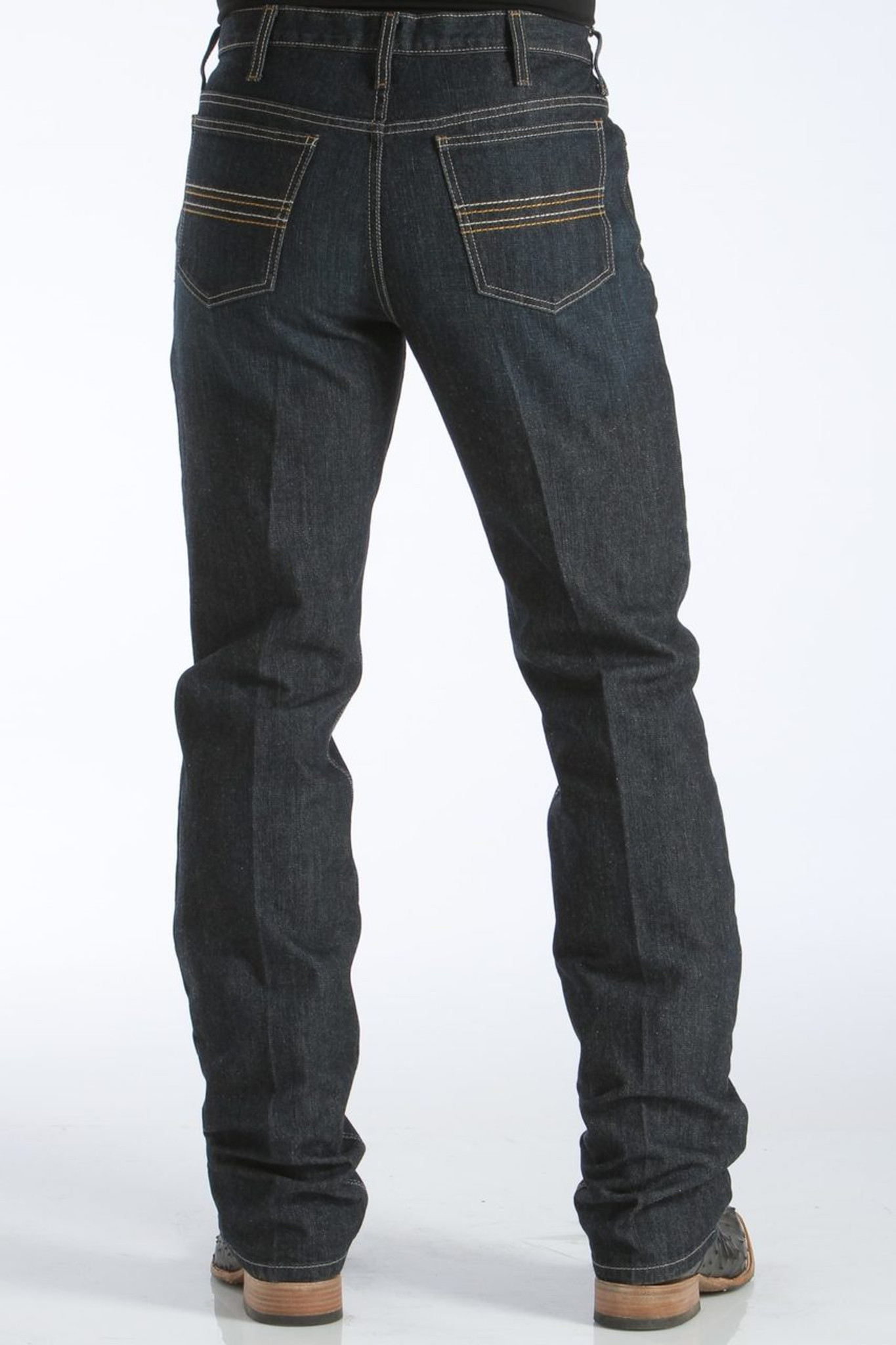 cinch silver label dark wash jeans