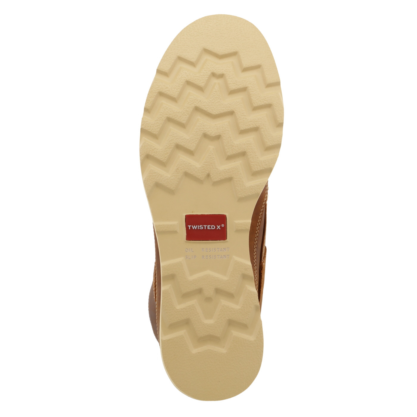 Men's Twisted X Shoe, High Top Brown, Lace Up, Crepe Sole, Steel