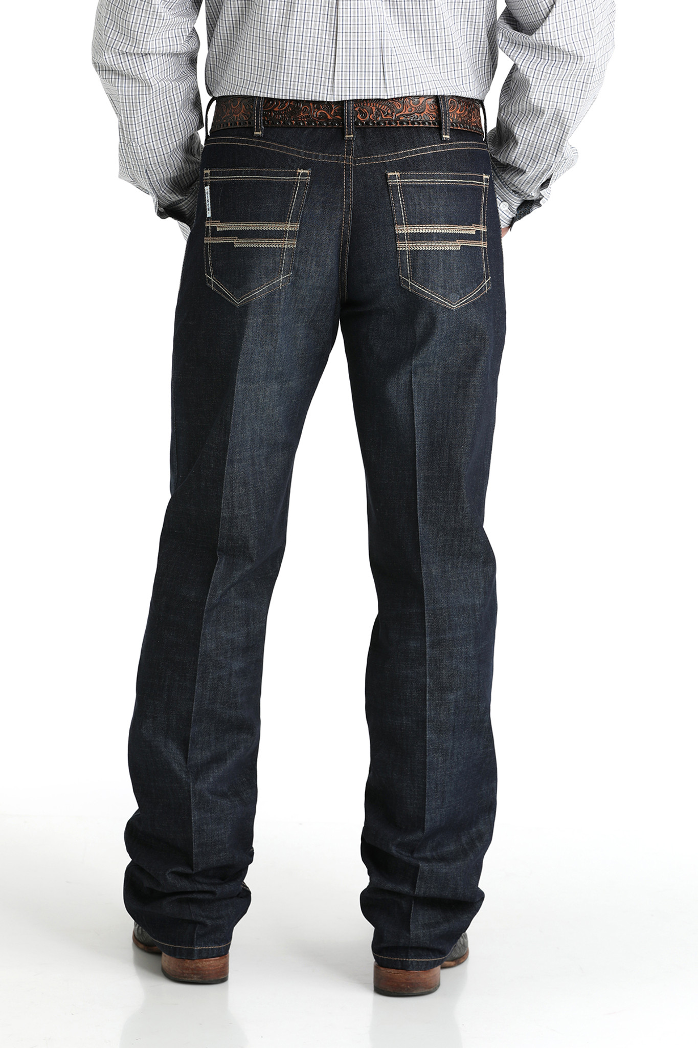 Men's Cinch Jeans, White Label, Dark Stone Wash 0824 - Chick