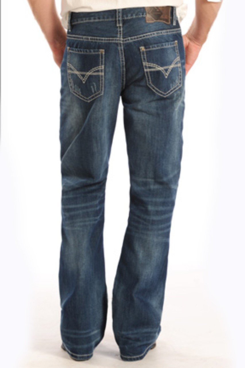 Men's Rock \u0026 Roll Jeans, Relaxed, Boot 