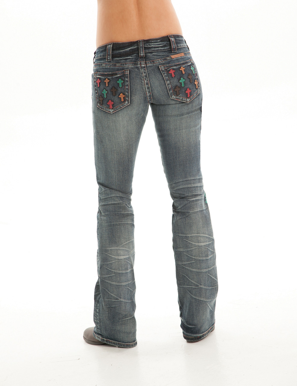Women's Cowgirl Tuff Jean, Multicolor 