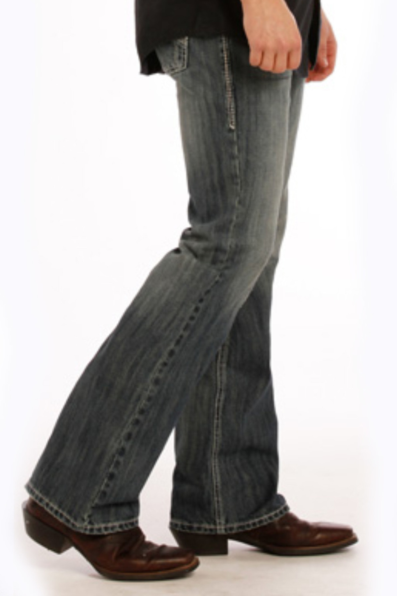 Gray bootcut hot sale jeans mens