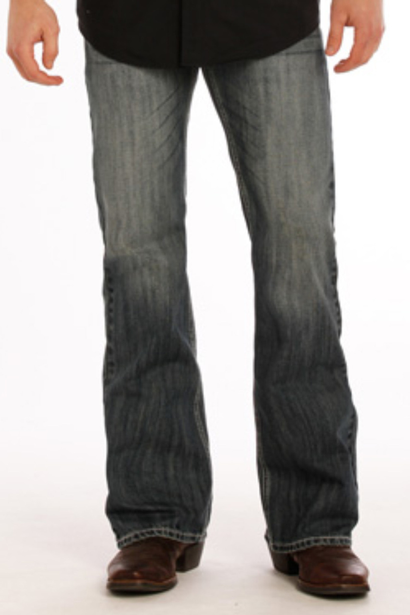 gray bootcut jeans