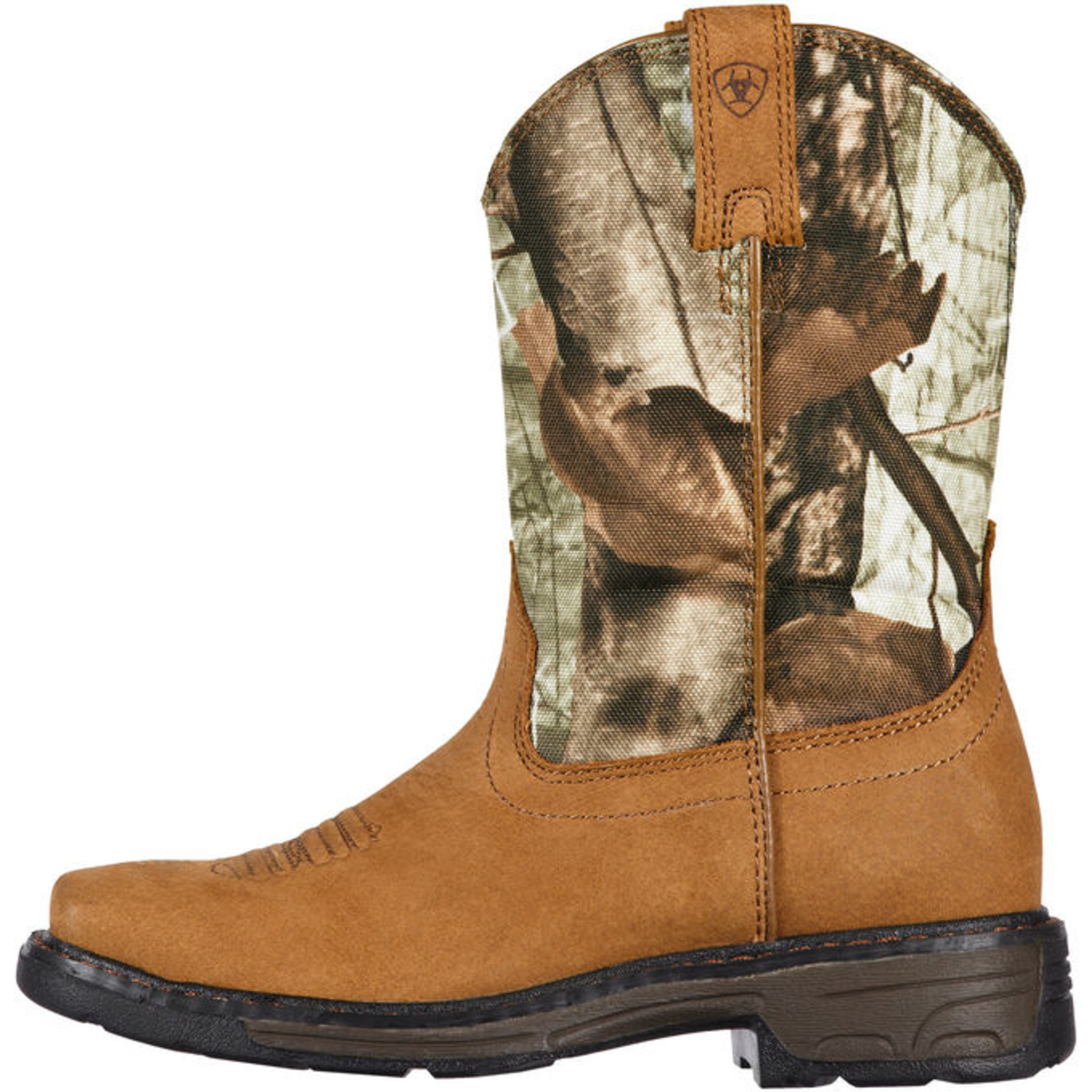 Ariat camo square sales toe boots