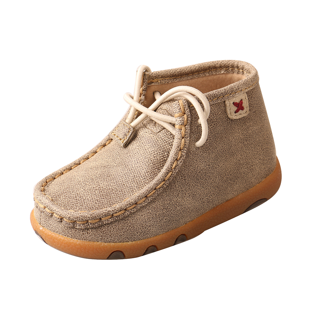 Infant Twisted X Moc. Dusty Tan - Chick Elms Grand Entry Western