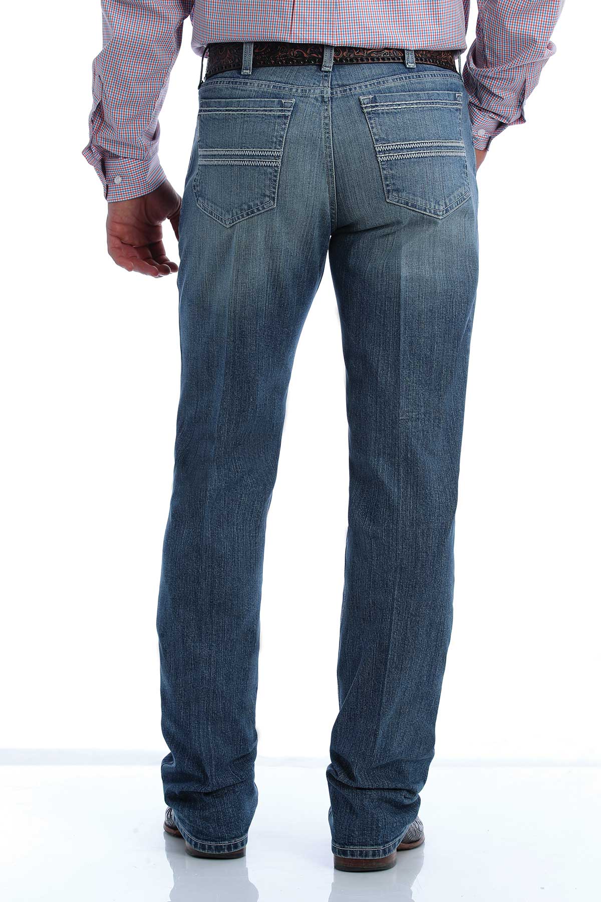 Cinch Men's Silver Label Mid Rise Slim Fit Straight Leg Performance Jeans -  Millbrook Tack