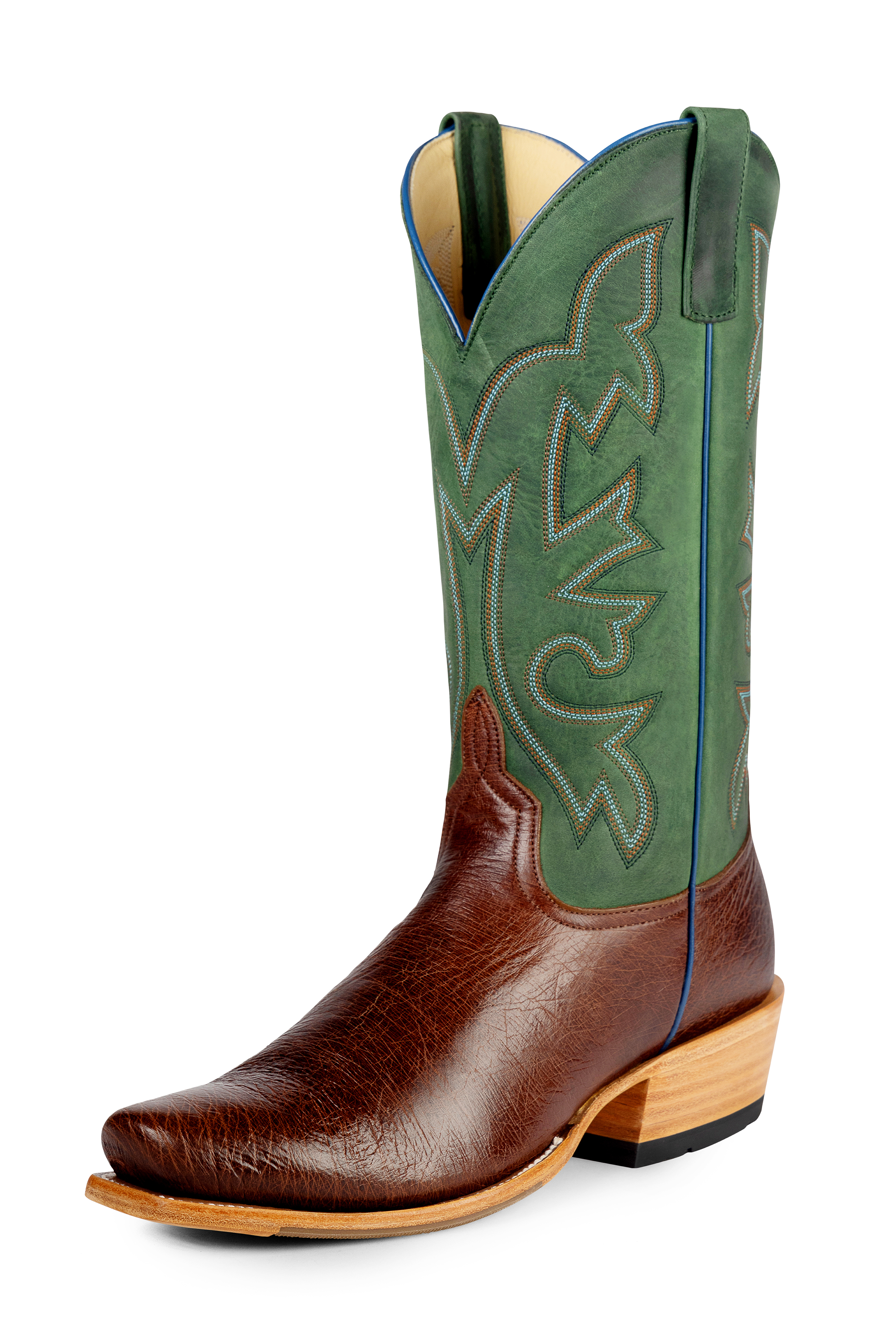 洋楽 The Henchmen / Rough & Rugged koco Men's HP Boots, Kango Tobac Smooth Ostrich, Evergreen Crazyhorse
