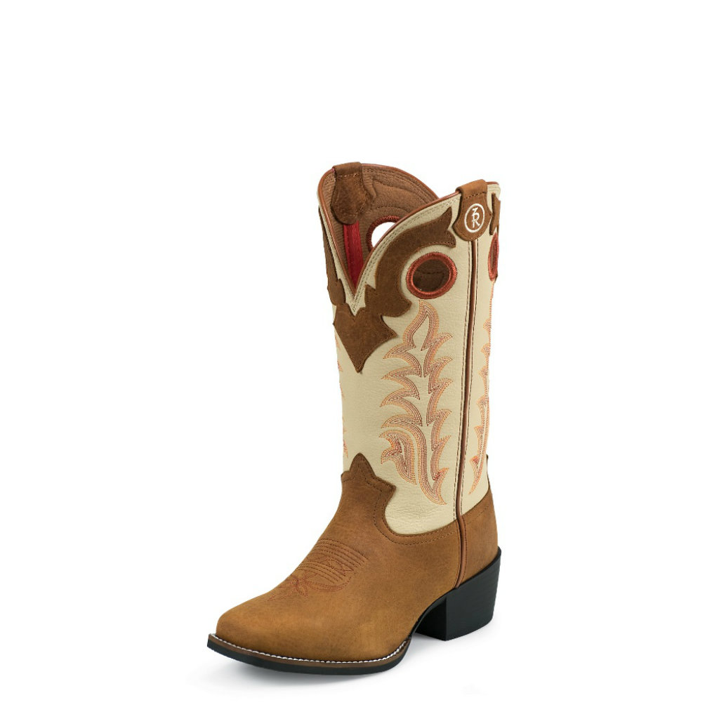 Tony Lama‎ Kids Vaquero Brown Leather Western Boots Children’s Size 3D Tony Lama Kids Vaquero Brown Leather Western Boots Preowned  main image 4