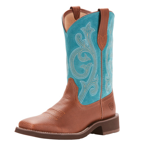 ariat boots teal