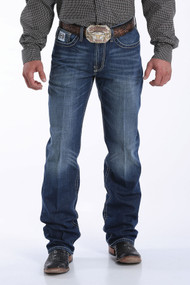 Men's Cinch Jeans, White Label, Dark Stone Wash, ArenaFlex