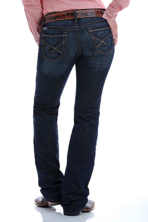 Women's Cinch Jeans, Ada, Bootcut, Dark Wash - Chick Elms Grand Entry ...