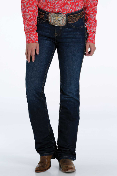 Women's Cinch Jeans, Shannon, Dark Wash - Chick Elms Grand Entry ...