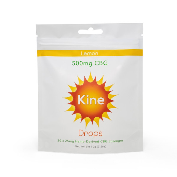 Kine CBG Lemon Drops 500mg Front