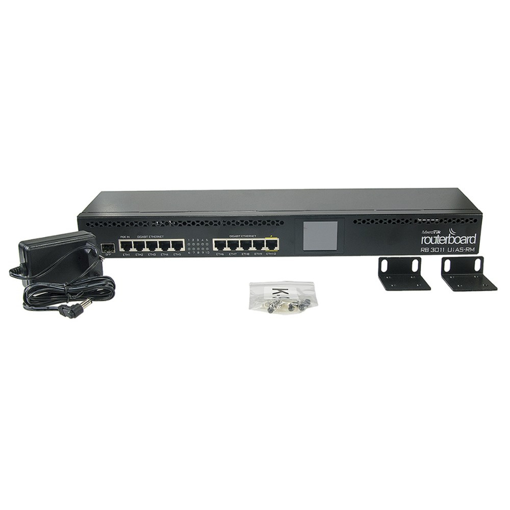 Mikrotik RB3011UIAS-RM RouterBOARD 10xGigabit Ethernet