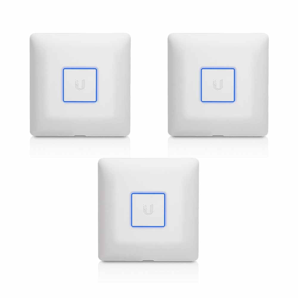 Ubiquiti UniFi Access Point UAP AC (3-Pack) Concurrent Clients 200