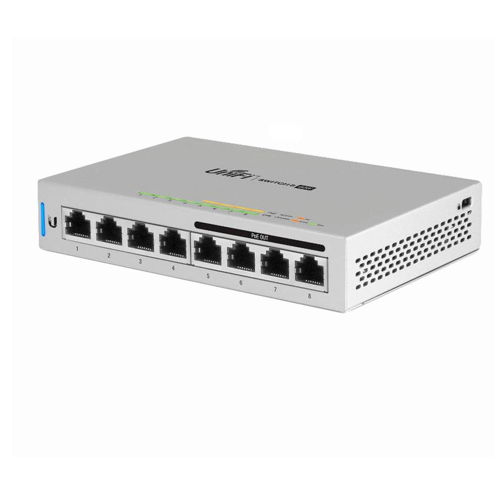 ルーター・ネットワーク機器 Ubiquiti UniFi Switch 8 60W US-8-60W PoE Ubiquiti US-8-60W UniFi Switch 8-Port Gigabit PoE Managed Switch