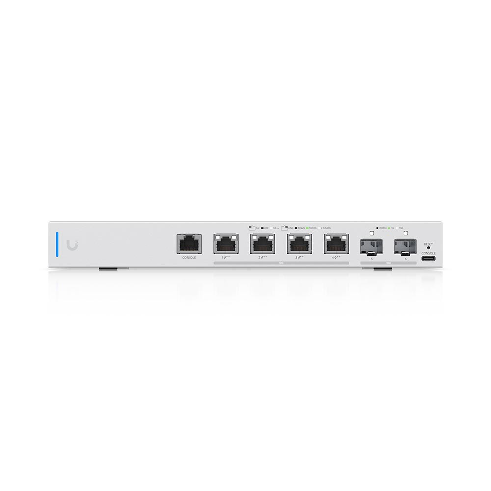Ubiquiti Multi-Gigabit RJ4トランシーバー 10G 6個 US-XG-6POE_-front--view__08833