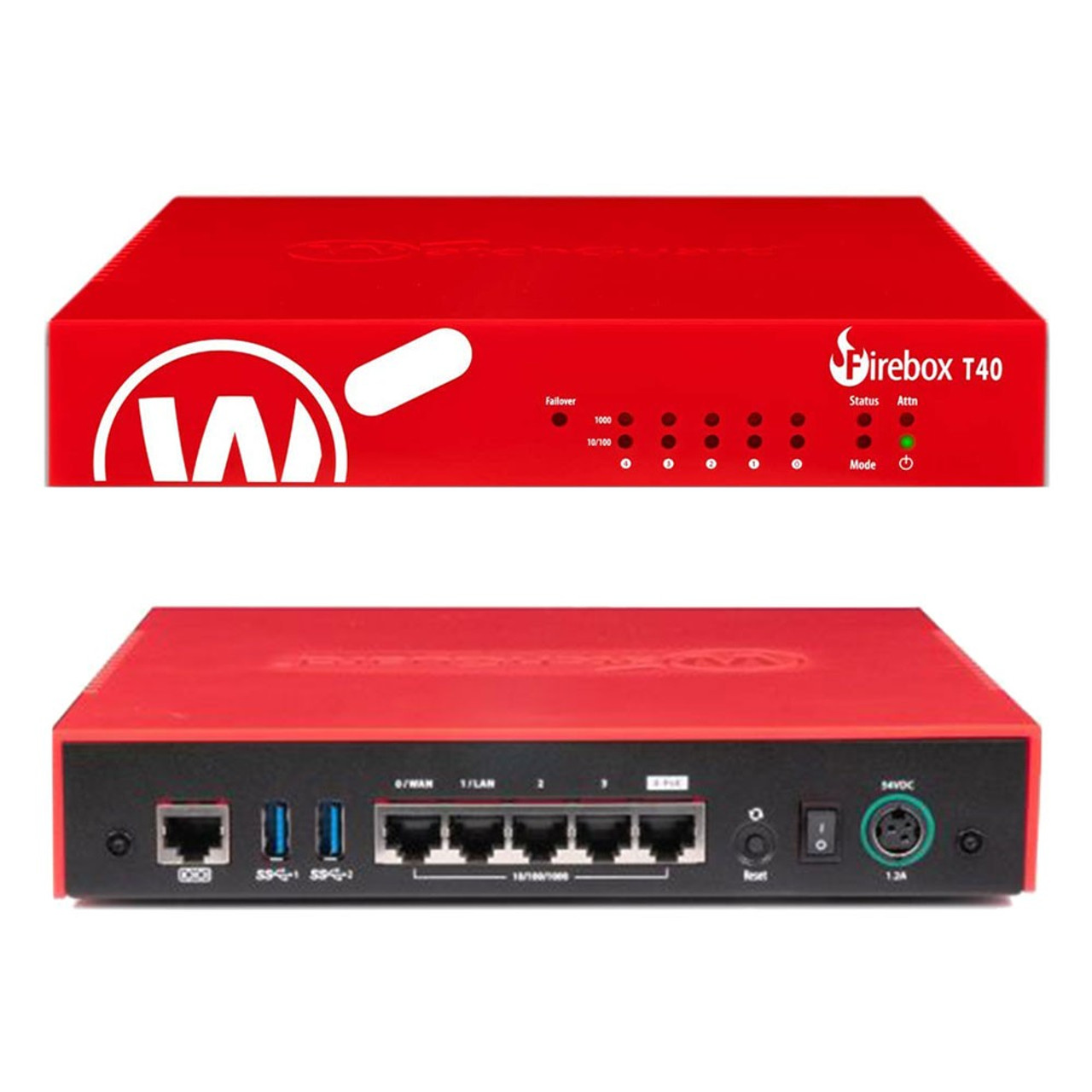 WatchGuard Firebox T40-W セキュリティアプライアンス 1年間の総