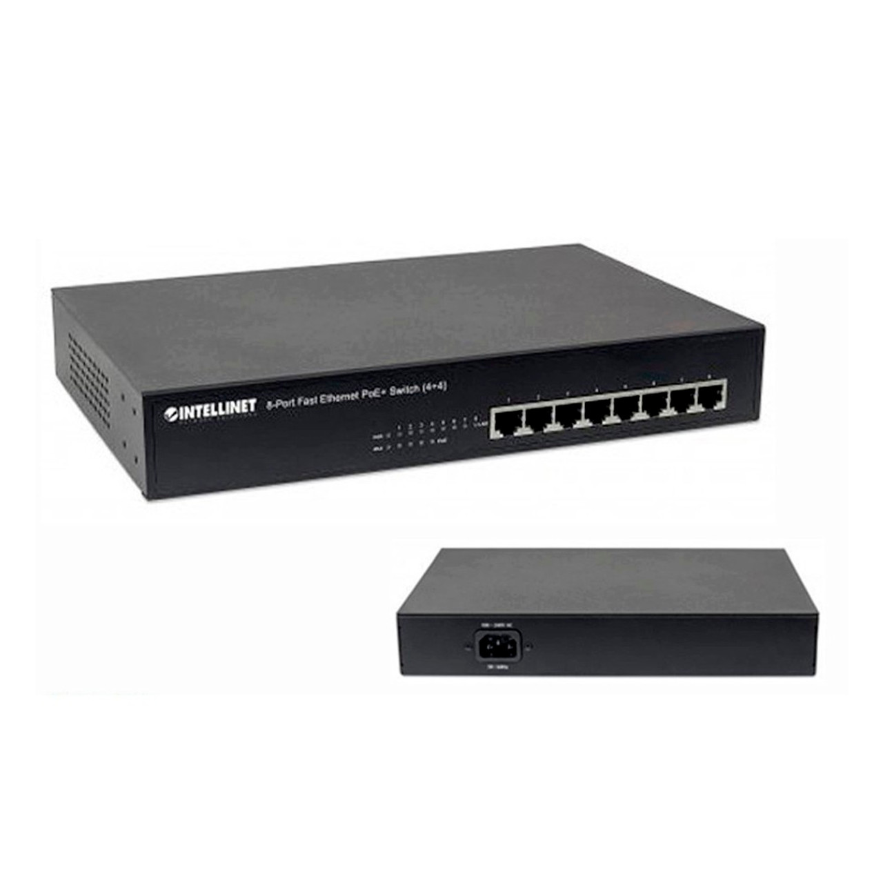  Intellinet 16Port PoE+ Fast Ethernet Rackmount Switch (560849)  by Intellinet : Electronics