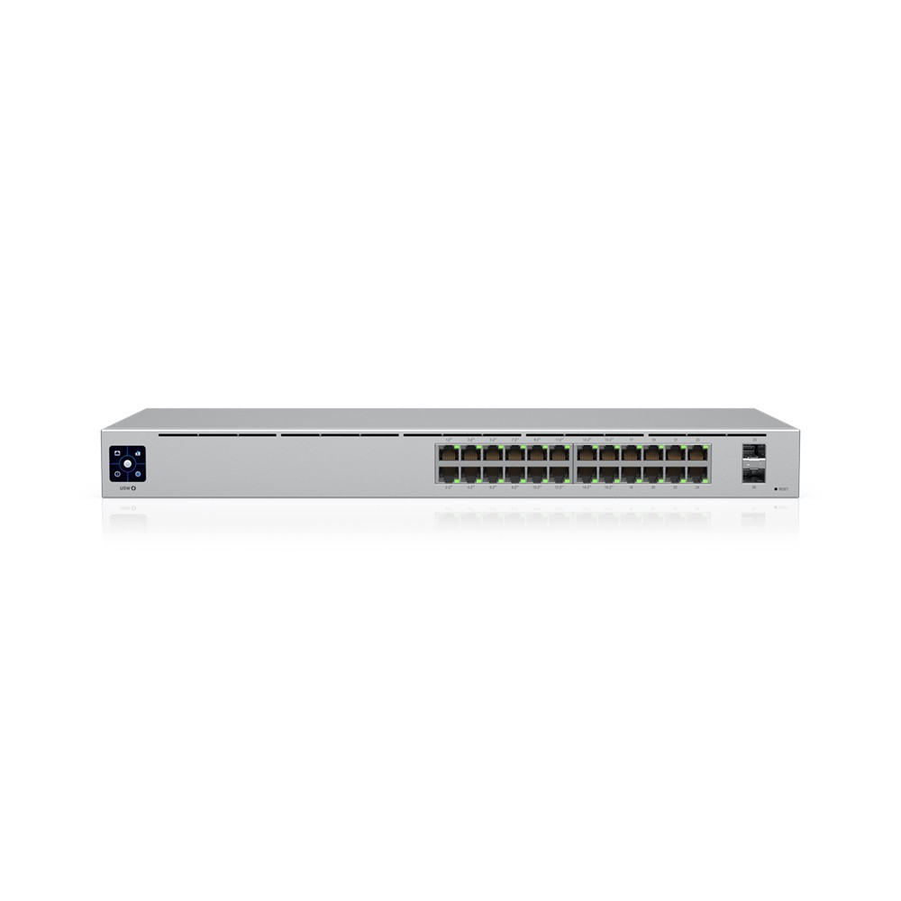 Ubiquiti USW Switch 24 PoE Switch with (16) 802.3at PoE+ ports, 2