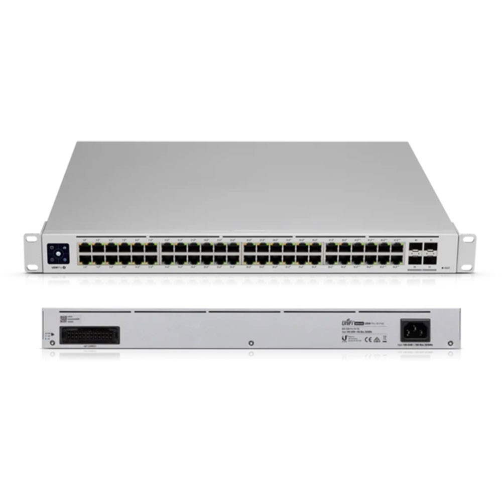 ルーター・ネットワーク機器 Ubiquiti UniFi USW-Pro-48-PoE Ubiquiti UniFi Switch PRO 48 PoE+ USW-PRO-48-POE