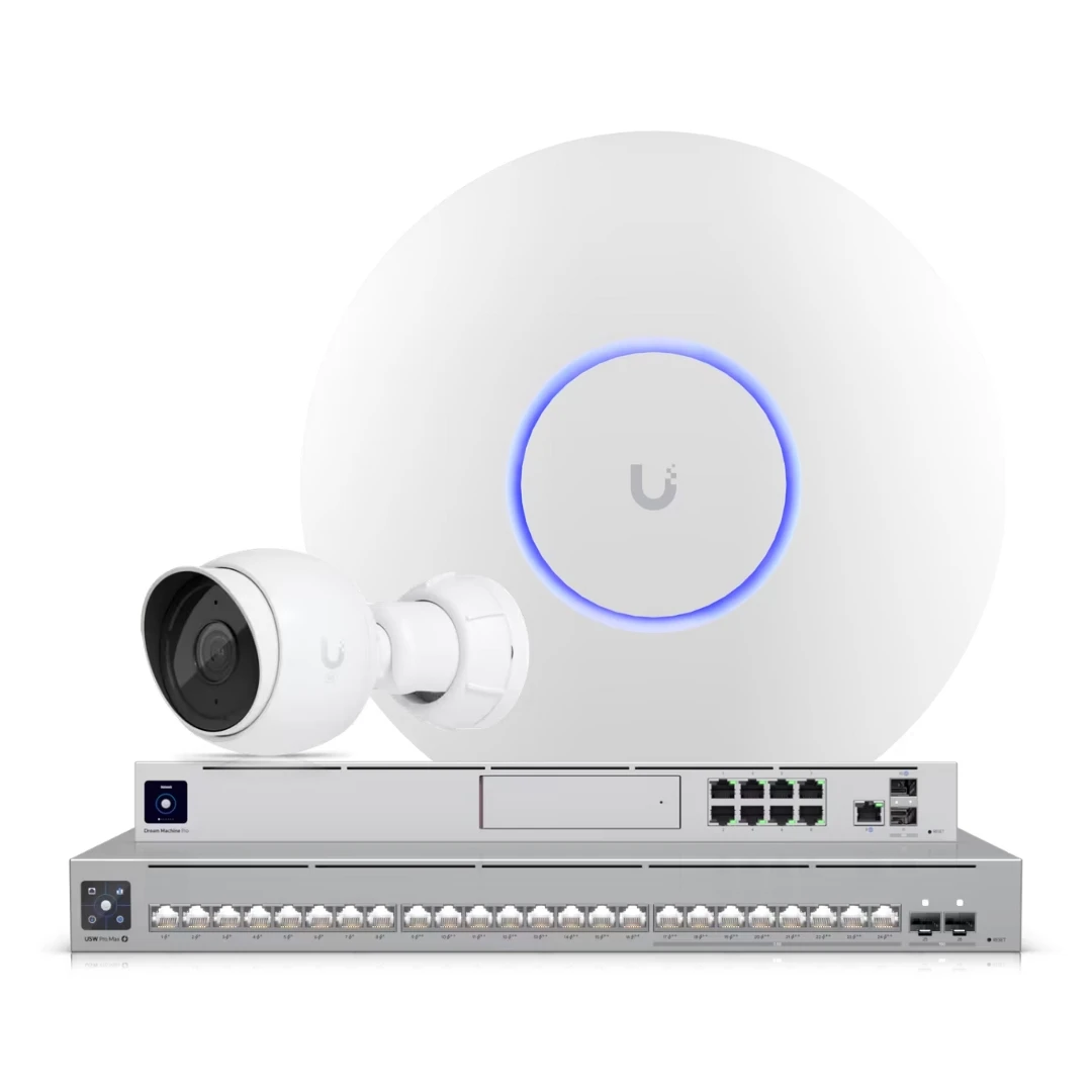 Ubiquiti UniFi network gateway switch access point and camera equipment
