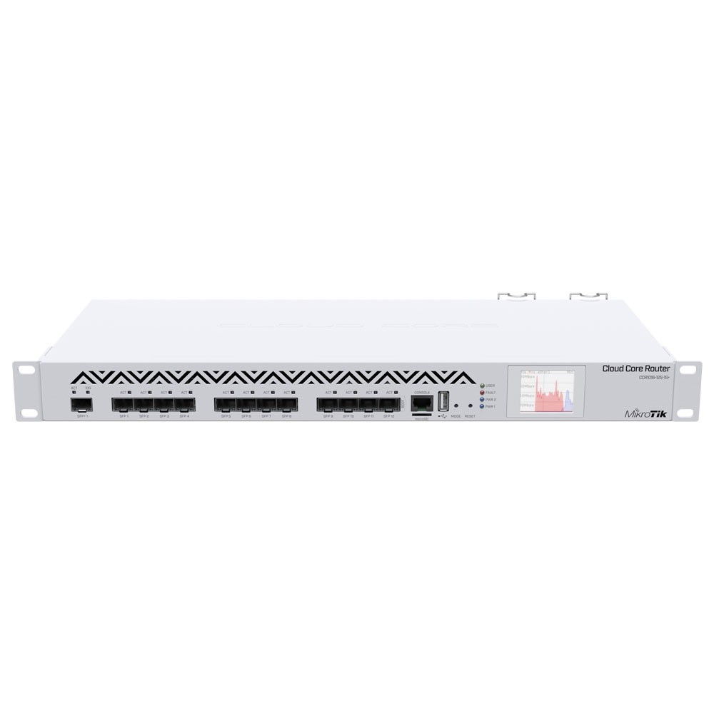 Mikrotik CCR2116-12G-4S+ - Cloud Core Router 16 núcleos RouterOS L6 con