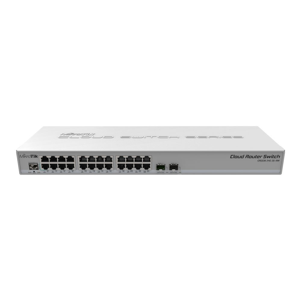 Mikrotik CRS312-4C 8XG-RM Switch – 10G Ethernet, 1U-Rackmount, Layer 3