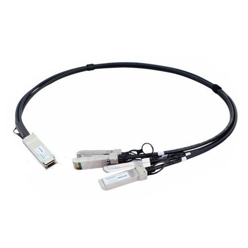 40G QSFP+ to 4x10G SFP+ DAC Passive Direct Attach Copper Breakout Cable 0.5 meter 30AWG