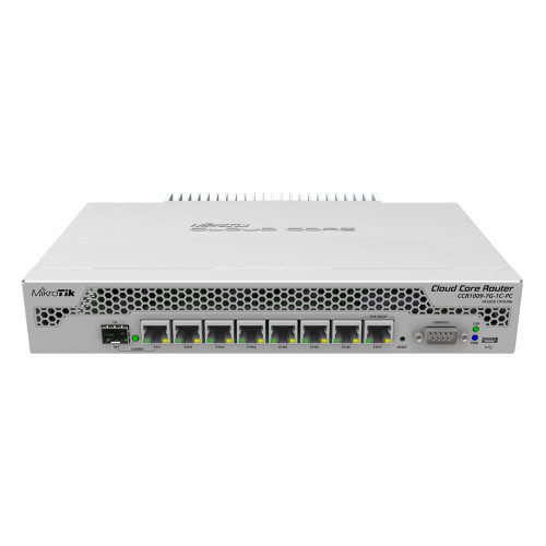 MikroTik CCR1009-7G-1C-1s+pc Cloud Core Router with Passive Cooling