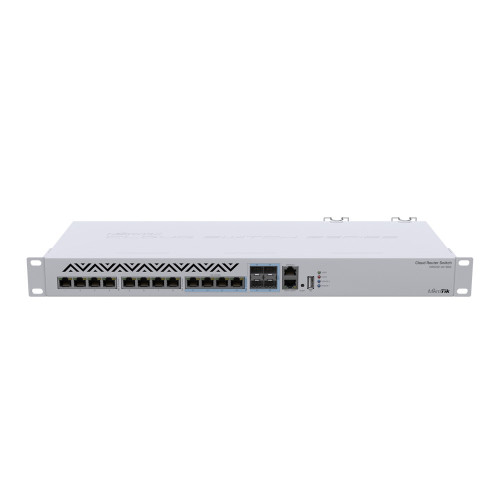 MikroTik CRS312-4C+8XG-RM 12-Port 10GbE Switch with Dual Power Supply