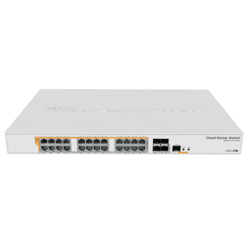 MikroTik CRS328-24P-4S+RM 24-Port Gigabit PoE+ Switch with 4x 10G SFP+