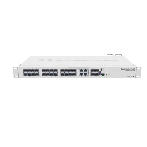 Mikrotik Cloud Router Smart Switch 20 x SFP cages, 4 x SFP+ cages, 4 x Combo ports (Gigabit Ethernet or SFP)