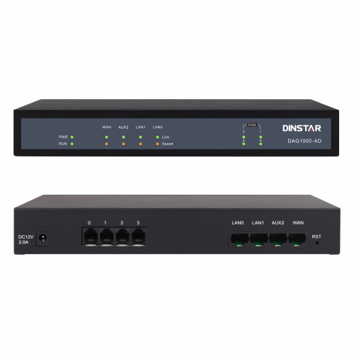 Dinstar FXO Analog VoIP Gateway 4 ports