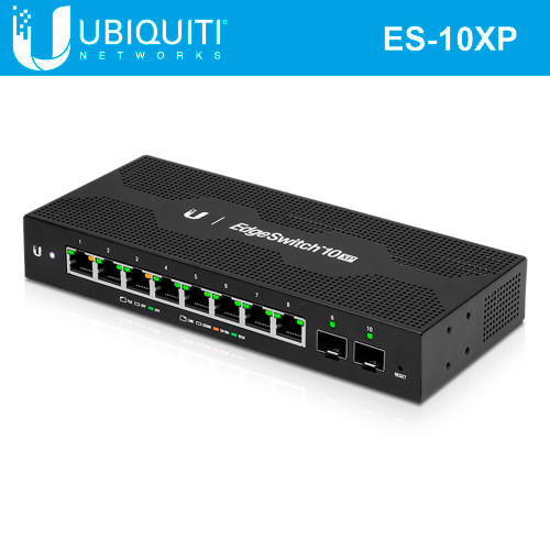 Ubiquiti ES-10XP UISP EdgeSwitch 10XP Managed PoE Switch | Flytec