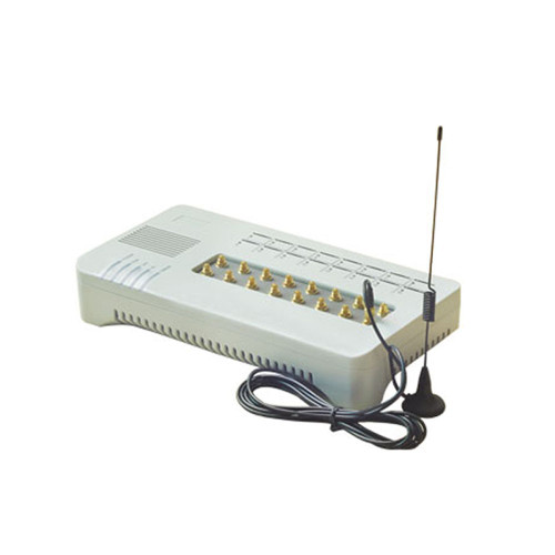 Hybertone GSM VoIP Gateway GOIP-16 with External Antenna 16 GSM Channels Quad band VLAN/Qos