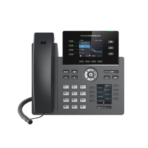 Grandstream GRP2614 Carrier-Grade IP Phone with 4 SIP Accounts and 2 Gigabit Ports and PoE