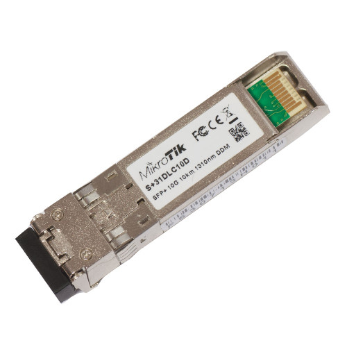 Mikrotik S+31DLC10D SFP+ 10Gbit Long Range 10km Module with LC Connector