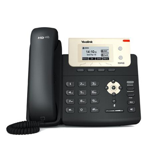 Yealink SIP-T21P E2 Entry-level IP phone with 2 Lines & HD voice