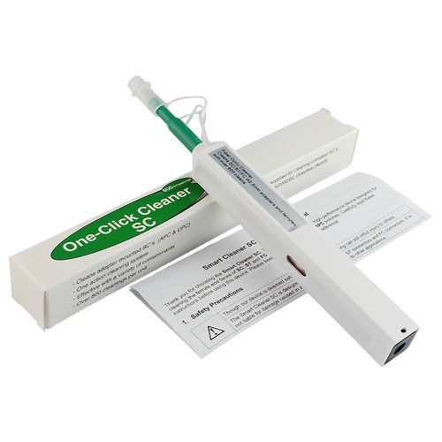 Orientek Fiber Optic Connector Cleaner Pen 2.5mm 800 times One-Click for SC FC ST