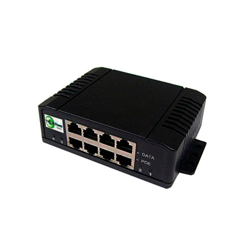 Tycon Mid Span. 1A per port. Gigabit PoE Injector. 4 ports with 1-4 power sources