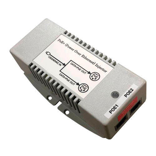 Tycon TP-POE-HP-48Dx2 DC to DC Converter 90-264VAC 47-63hz In 56VDC Out 50W Dual 802.3at PoE Outputs