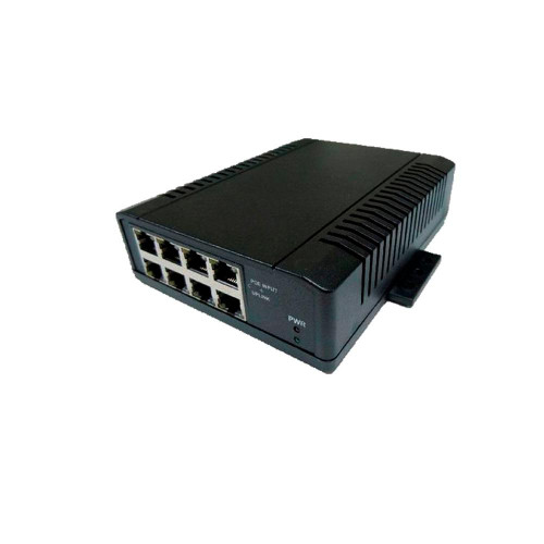 Tycon PoE Switch 44-57VIn 8xPort 802.3at PoE