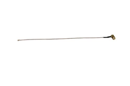 Iuron U.FL-RPSMA.Male.Right-Angle RG178 RF Pigtail Cable, 25 cm, U.FL to Right-Angle RP-SMA Male