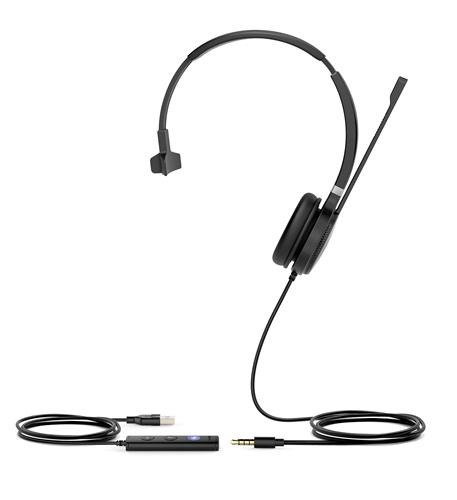 Yealink UH36-MONO-TEAMS USB Wired Headset Mono Plug-and-play
