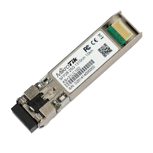 Mikrotik XS+31LC10D Module 1.25G SFP 10G SFP+ and 25G SFP28