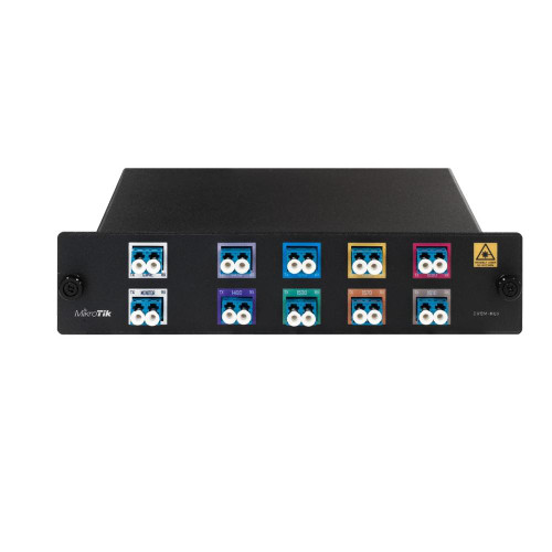 Mikrotik CWDM-MUX8A passive Mux/Demux with 8 port supporting SFP and SFP+